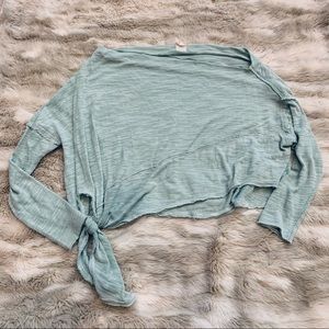 Free People We the Free Long sleeve crop